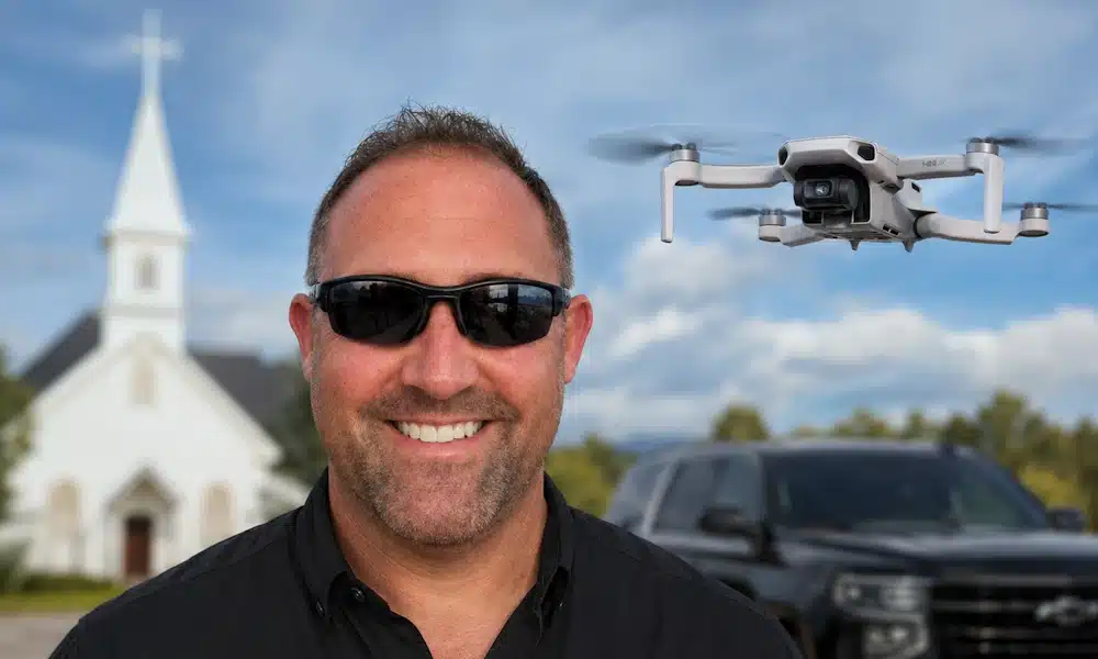 Dawson with Drone